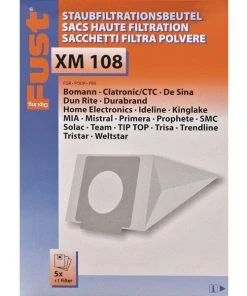 Fust XM 108 BEETLE/CB 917 - Sac à Poussière