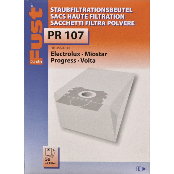 Fust PR 107 U2200 V18/E16 - Sac à Poussière 3 Fust PR 107 U2200 V18/E16 - Sac à Poussière