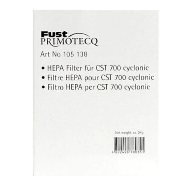 Fust CST 700 Hepa - Filtre Pour Aspirateur 3 Fust CST 700 Hepa - Filtre Pour Aspirateur