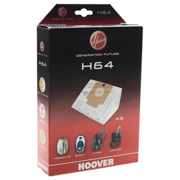 Hoover H 64 Flash - Sac à Poussière 4 Hoover H 64 Flash - Sac à Poussière – Image 2