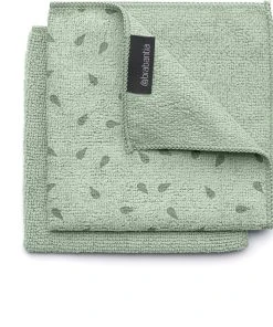 Brabantia Chiffon De Nettoyage En Microfibre 2 Pièce/s, Vert Clair - Chiffon De Nettoyage
