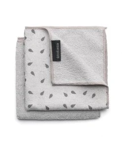 Brabantia Chiffon De Nettoyage En Microfibre 2 Pièces, Léger - Chiffon De Nettoyage