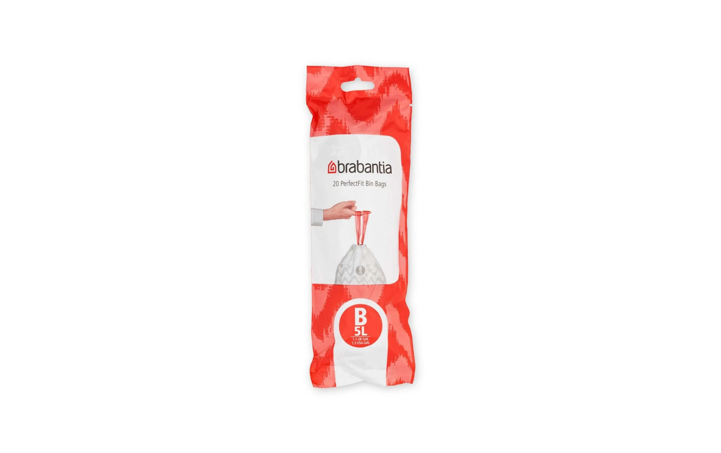 Brabantia Sac à Ordures Ménagères PerfectFit 5 L, 20 Pièce/s - Sacs Poubelle 3 Brabantia Sac à Ordures Ménagères PerfectFit 5 L, 20 Pièce/s - Sacs Poubelle