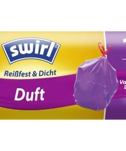 Swirl Sacs Poubelle Parfum Lavande-vanille 10 L, 14 Pièce/s - Sacs Poubelle