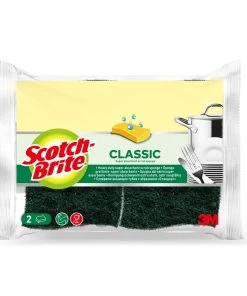Éponge Scotch-Brite Classic 2 Pièce/s - Éponge De Nettoyage