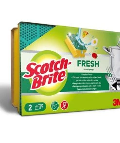 Éponge Scotch-Brite Fesh Extra Fort 2 Pièce/s - Éponge De Nettoyage