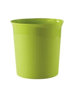 HAN Corbeille à Papier Re-LOOP 13 L, Vert Clair - Corbeille