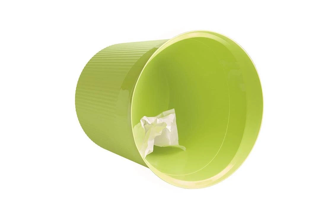 HAN Corbeille à Papier Re-LOOP 13 L, Vert Clair - Corbeille 4 HAN Corbeille à Papier Re-LOOP 13 L, Vert Clair - Corbeille – Image 2