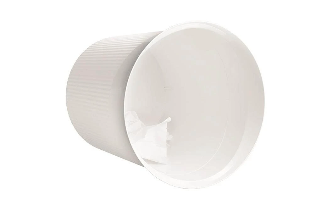 HAN Corbeille à Papier Re-LOOP 13 L, Blanc - Corbeille 4 HAN Corbeille à Papier Re-LOOP 13 L, Blanc - Corbeille – Image 2