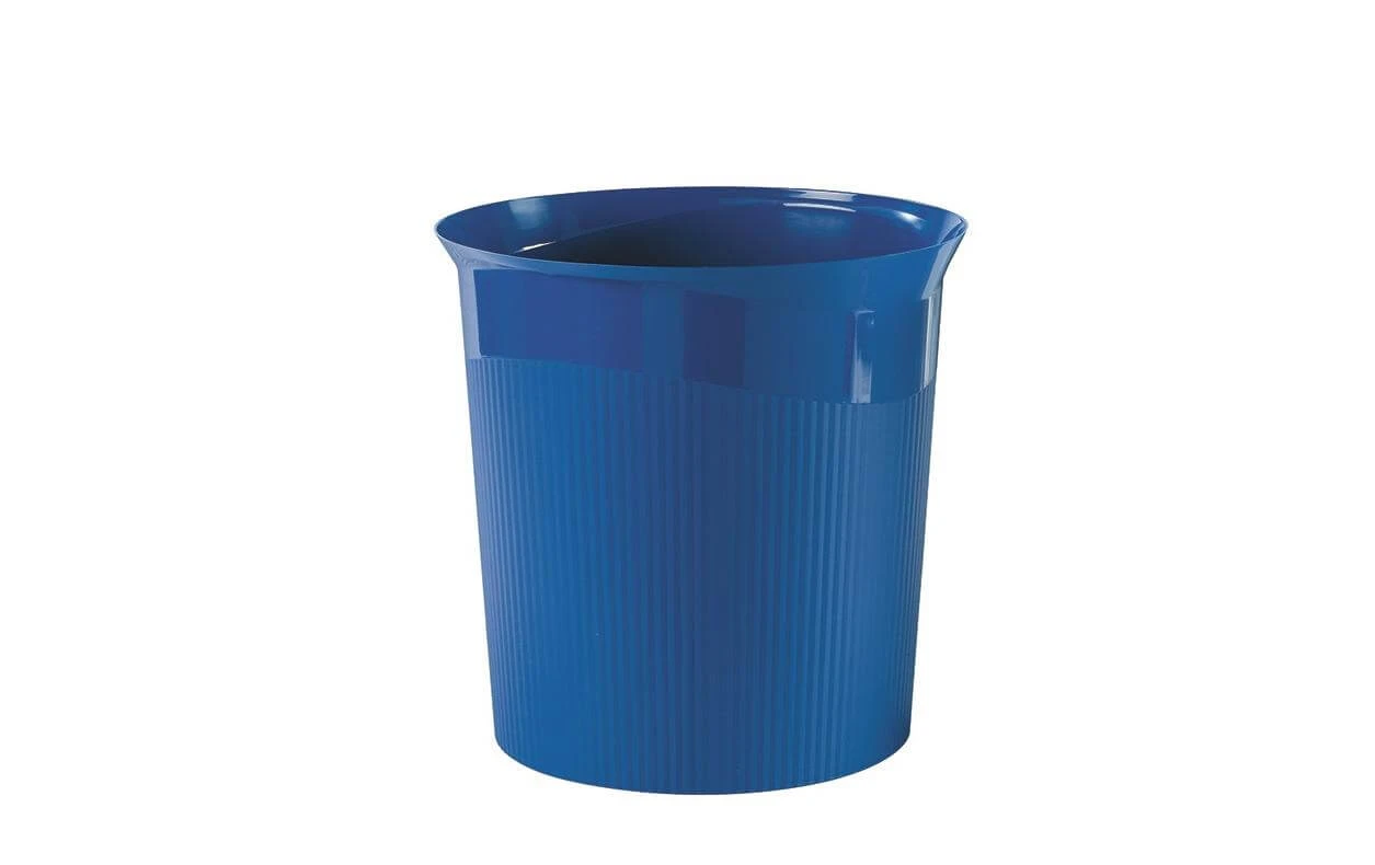 HAN Corbeille à Papier Re-LOOP 13 L, Bleu - Corbeille 3 HAN Corbeille à Papier Re-LOOP 13 L, Bleu - Corbeille