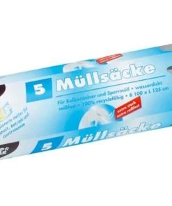 Weita Sac à Ordures Ménagères Papstar 240 L, 5 Pièce/s - Sacs Poubelle