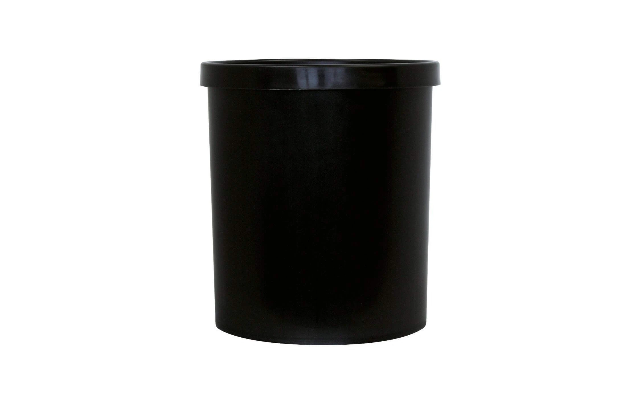 Büroline Corbeille à Papier 18 L Noir - Corbeille 3 Büroline Corbeille à Papier 18 L Noir - Corbeille