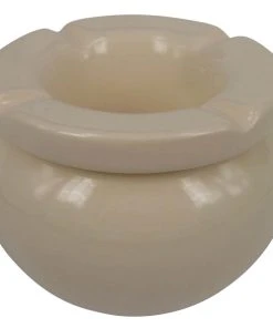 Dameco Cendrier Blanc - Cendrier