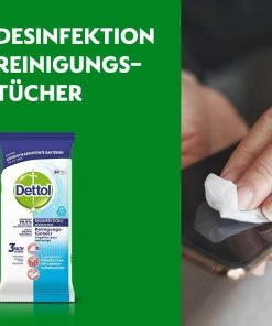 Dettol Chiffons De Nettoyage Polyvalents Désinfection 60 Pièces - Détergents Universels -Kärcher Shop unnamed file 3291