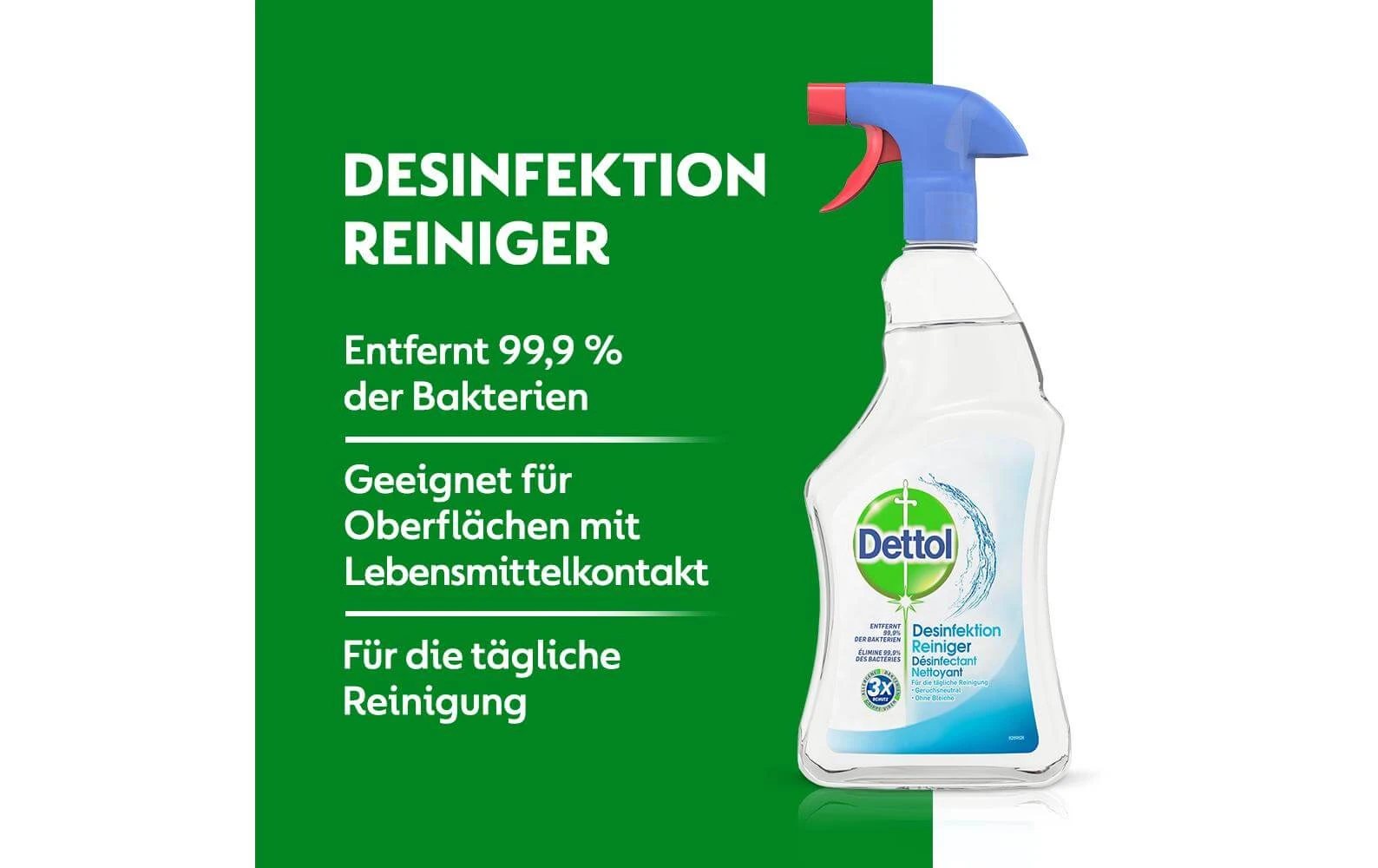 Dettol Nettoyant Désinfectant Standard 750 Ml - Détergents Universels 5 Dettol Nettoyant Désinfectant Standard 750 Ml - Détergents Universels – Image 3
