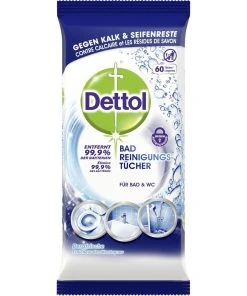 Dettol Nettoyant Pour Salle De Bains Frais 60 Pièces - Détergents Pour Salles De Bain