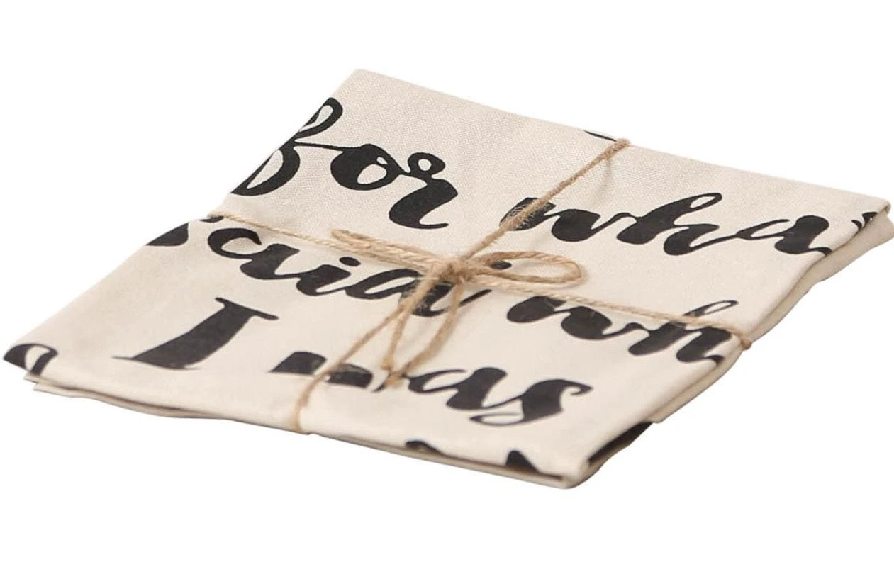 Esmée Torchon Pour La Vaisselle Sorry For What I Said 50 X 70 Cm, Beige - Torchon Pour La Vaisselle 3 Esmée Torchon Pour La Vaisselle Sorry For What I Said 50 X 70 Cm, Beige - Torchon Pour La Vaisselle