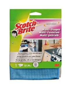 Chiffon De Nettoyage En Microfibre Scotch-Brite All-in-One Assorti - Chiffon De Nettoyage