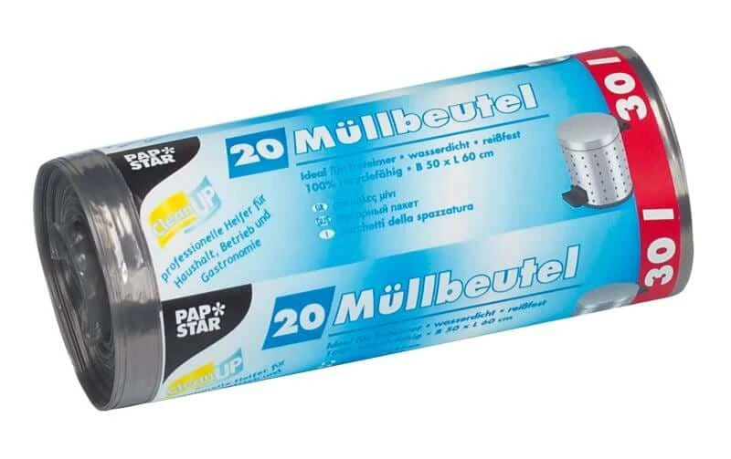 Weita Sacs Poubelle Papstar 30 L, 80 Pièce/s - Sacs Poubelle 3 Weita Sacs Poubelle Papstar 30 L, 80 Pièce/s - Sacs Poubelle