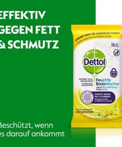 Dettol Serviettes De Sol Citron Et Citron Vert 15 Pièces - Détergents Universels 6 Dettol Serviettes De Sol Citron Et Citron Vert 15 Pièces - Détergents Universels -Kärcher Shop unnamed file 3391