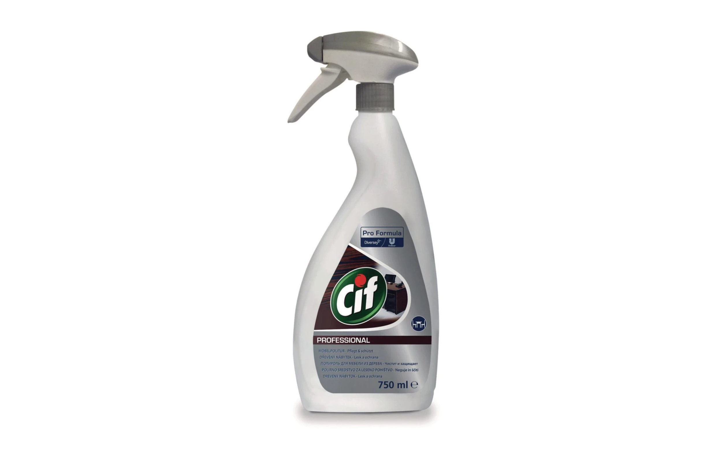 Diversey Pro Formula Cif Professional Cire à Meubles 0,75 L - Détergents Spéciaux 3 Diversey Pro Formula Cif Professional Cire à Meubles 0,75 L - Détergents Spéciaux