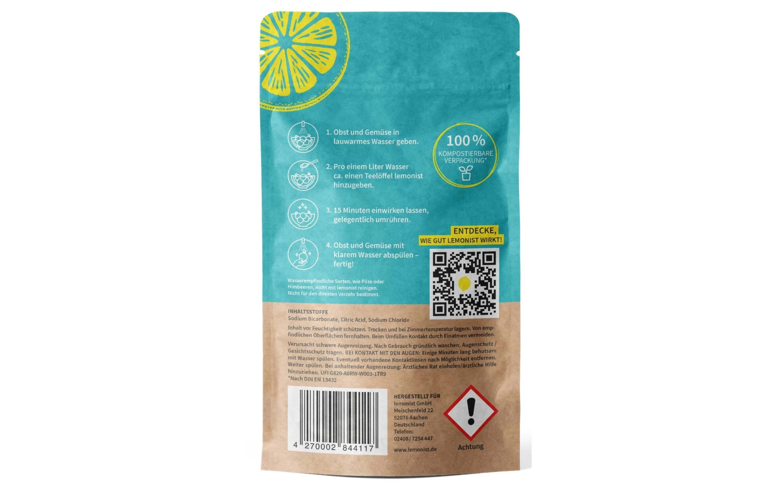 Lemonist Dissolvant Pour Pesticides 250 G - Liquides Vaisselle 4 Lemonist Dissolvant Pour Pesticides 250 G - Liquides Vaisselle – Image 2