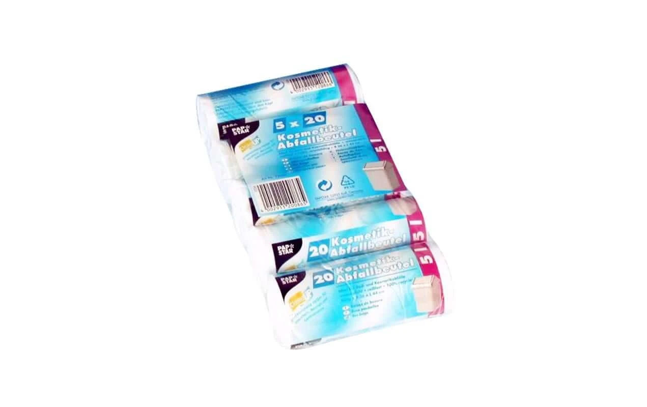 Weita Sacs Poubelle Papstar 5 L, 100 Pièce/s - Sacs Poubelle 3 Weita Sacs Poubelle Papstar 5 L, 100 Pièce/s - Sacs Poubelle