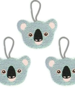 Kikkerland Éponge Koala 3 Pièce/s - Éponge De Nettoyage