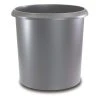 Läufer Corbeille à Papier 18 L, Gris - Corbeille