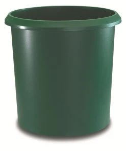 Läufer Corbeille à Papier 18 L, Vert - Corbeille