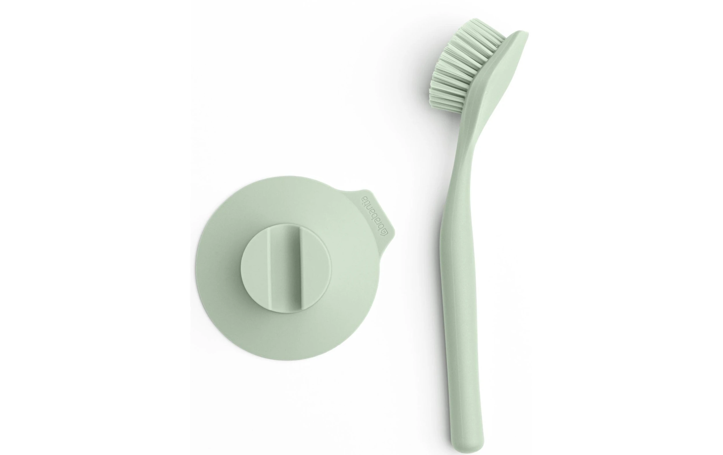 Brabantia Brosse à Vaisselle Sink Side Vert Clair - Brosse De Nettoyage 3 Brabantia Brosse à Vaisselle Sink Side Vert Clair - Brosse De Nettoyage