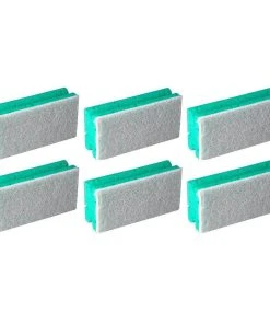 Edi Baur Éponge Profi 10 Pièce/s, Vert/blanc - Éponge De Nettoyage