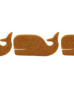 Kikkerland Éponge Baleine 3 Pièce/s - Éponge De Nettoyage