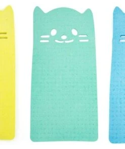 Kikkerland Éponge Chats 3 Pièce/s - Éponge De Nettoyage