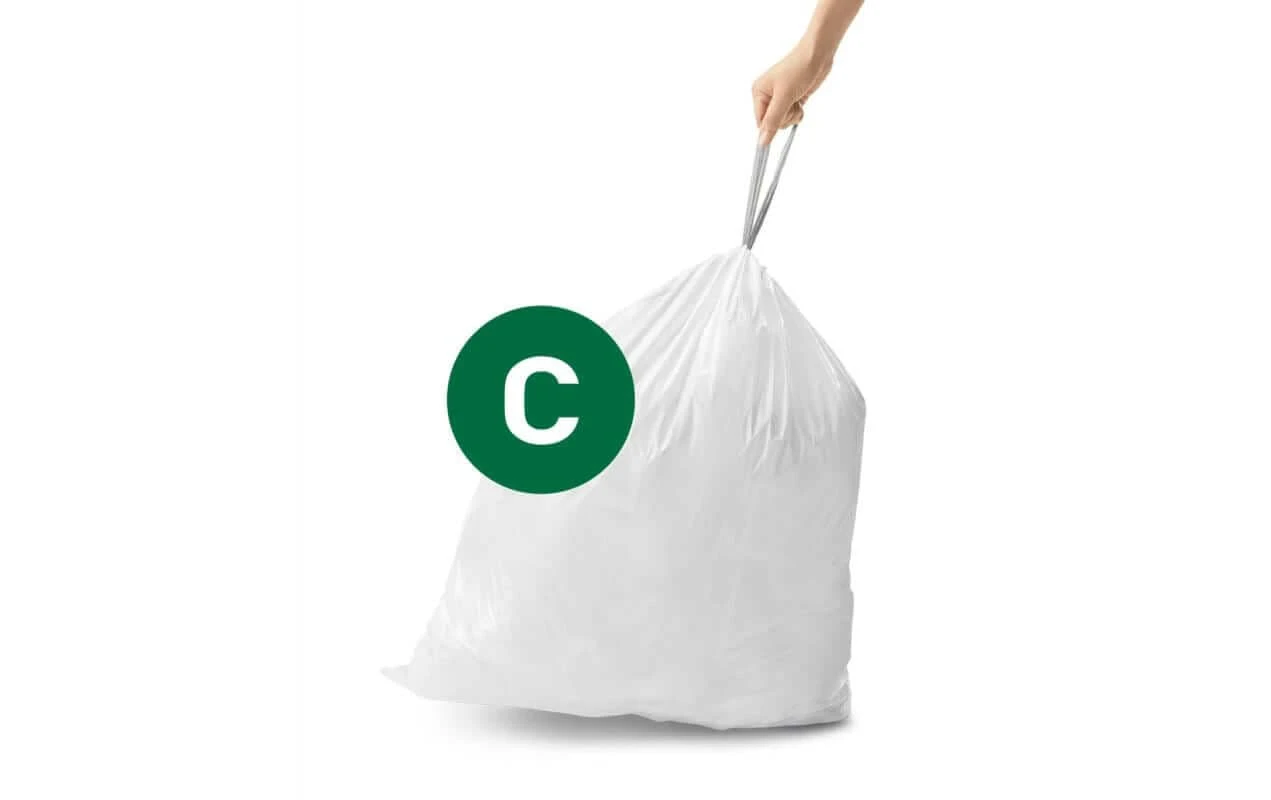 Simplehuman Sacs Poubelle C 10 L, 20 Pièce/s - Sacs Poubelle 4 Simplehuman Sacs Poubelle C 10 L, 20 Pièce/s - Sacs Poubelle – Image 2