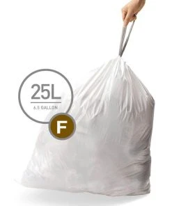 Simplehuman Sacs Poubelle F 25 L, 20 Pièce/s - Sacs Poubelle