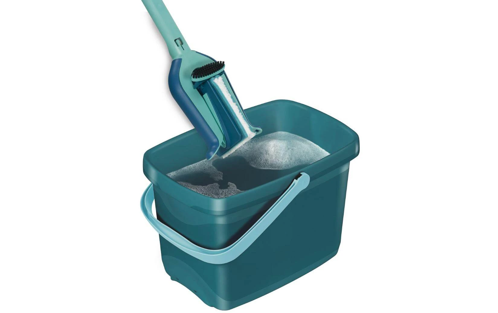 Leifheit Seau De Ménage Combi 12 L, Turquoise - Seau De Nettoyage 4 Leifheit Seau De Ménage Combi 12 L, Turquoise - Seau De Nettoyage – Image 2