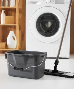 Rotho Seau De Ménage Basic 12 L, Gris - Seau De Nettoyage -Kärcher Shop unnamed file 3705