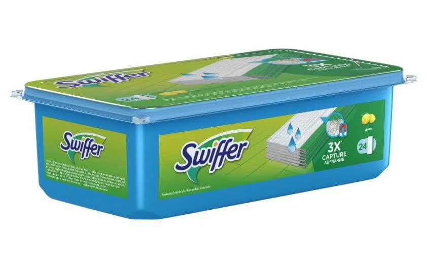 Swiffer Lingette Wet Fraîcheur Des Agrumes - Couvercle D'essuie-glace 3 Swiffer Lingette Wet Fraîcheur Des Agrumes - Couvercle D'essuie-glace