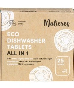 Mulieres Détergent Pour Lave-vaisselle Eco Tabs All In 1 25 Pièces - Liquide Vaisselle Pour Machine