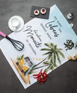 Sheepworld Torchon Pour La Vaisselle Die Kunst Des Lebens Multicolore - Torchon Pour La Vaisselle -Kärcher Shop unnamed file 3844