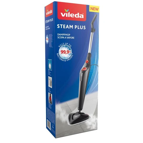Vileda Steam Plus - Nettoyeurs à Vapeur 5 Vileda Steam Plus - Nettoyeurs à Vapeur – Image 3