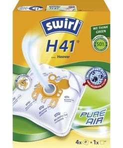 Swirl Sac Filtrant Pour Aspirateur H 41 4 Pièce/s - Sac à Poussière