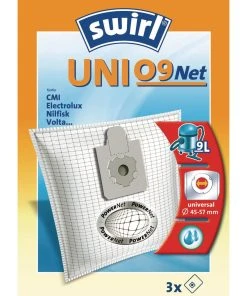 Swirl Sac Filtrant Pour Aspirateur UNI09 3 Pièce/s - Sac à Poussière