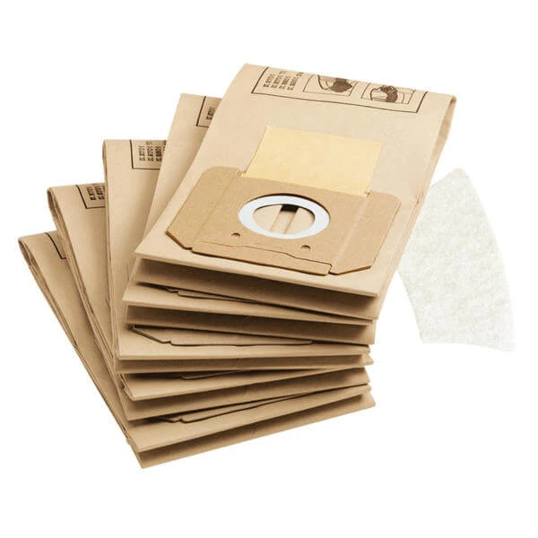 Kärcher Sachet Filtre Papier 5pcs. - Tubes Et Tuyau Pour Aspirateur 3 Kärcher Sachet Filtre Papier 5pcs. - Tubes Et Tuyau Pour Aspirateur